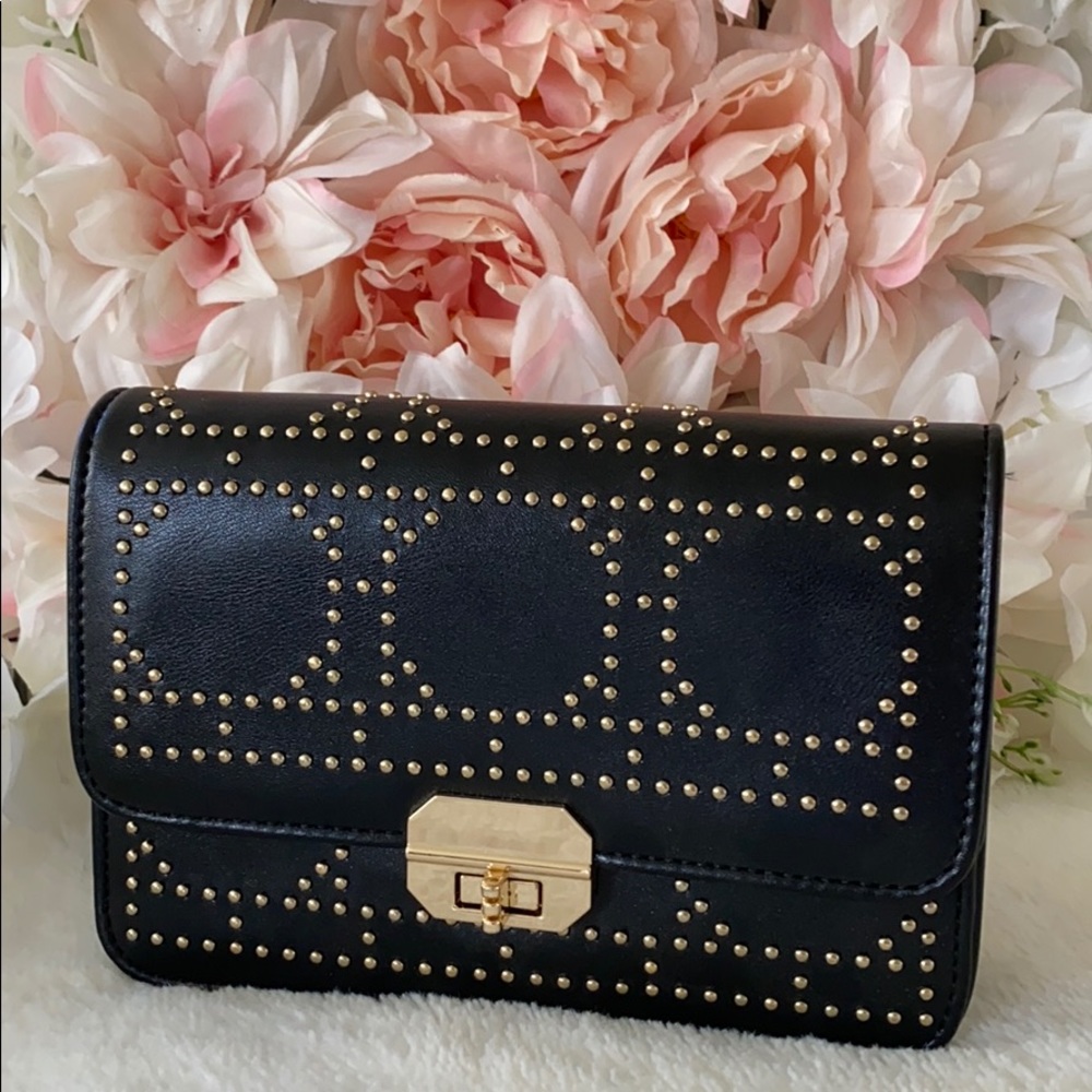 Brand new studs cross body bag